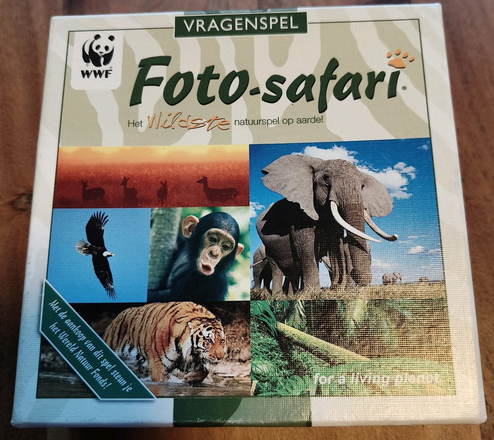 WWF Foto-safari Vragenspel - Het Wildste Natuurspel, Drie of vier spelers, Ophalen of Verzenden, Gebruikt, WWF