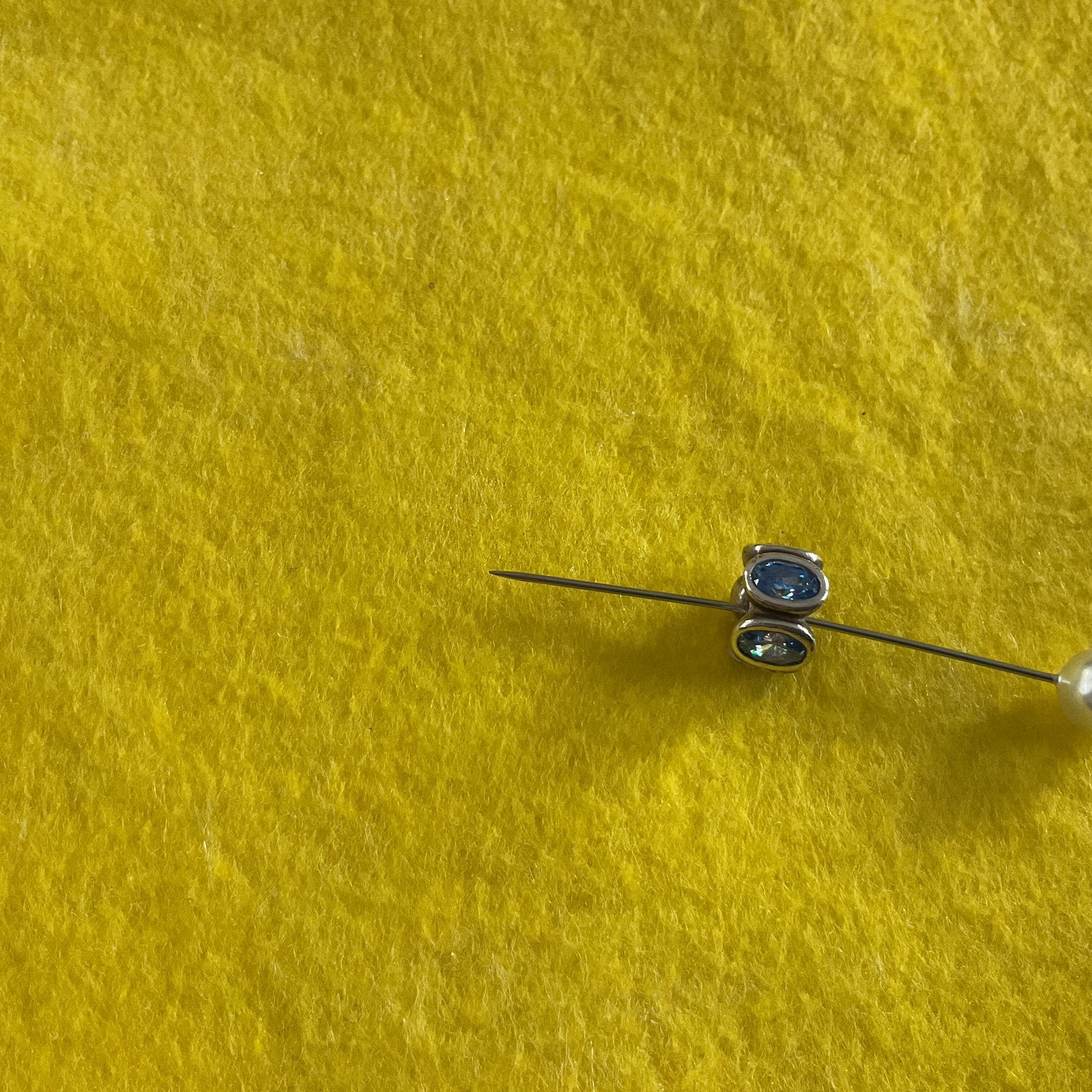 Pandora bedel met Blauwe stenen, Sieraden, Tassen en Uiterlijk, Ophalen of Verzenden, Zo goed als nieuw, Zilver, Pandora