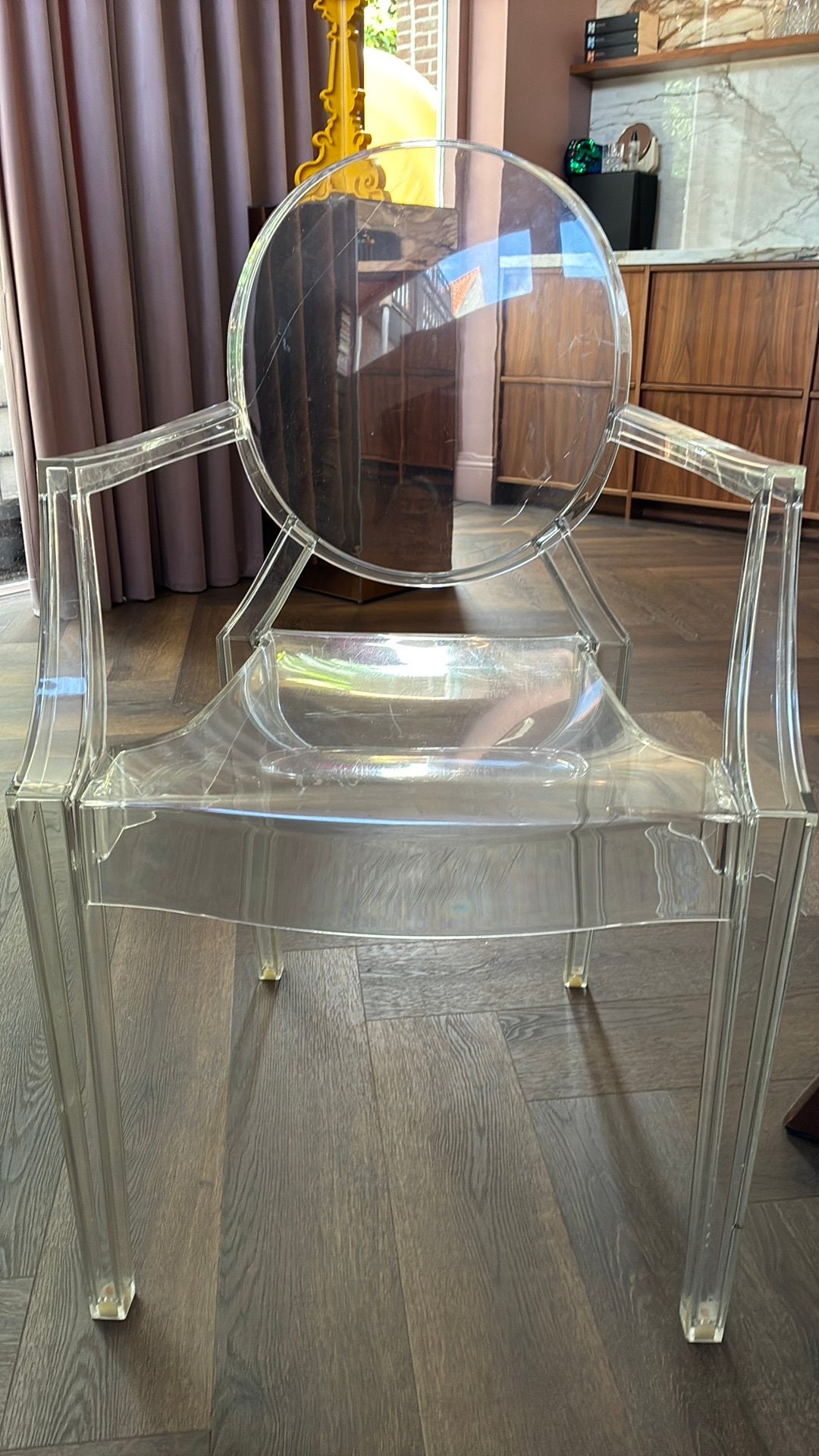 Kartell ghost stoelen 2x, Ophalen, Gebruikt, Overige kleuren