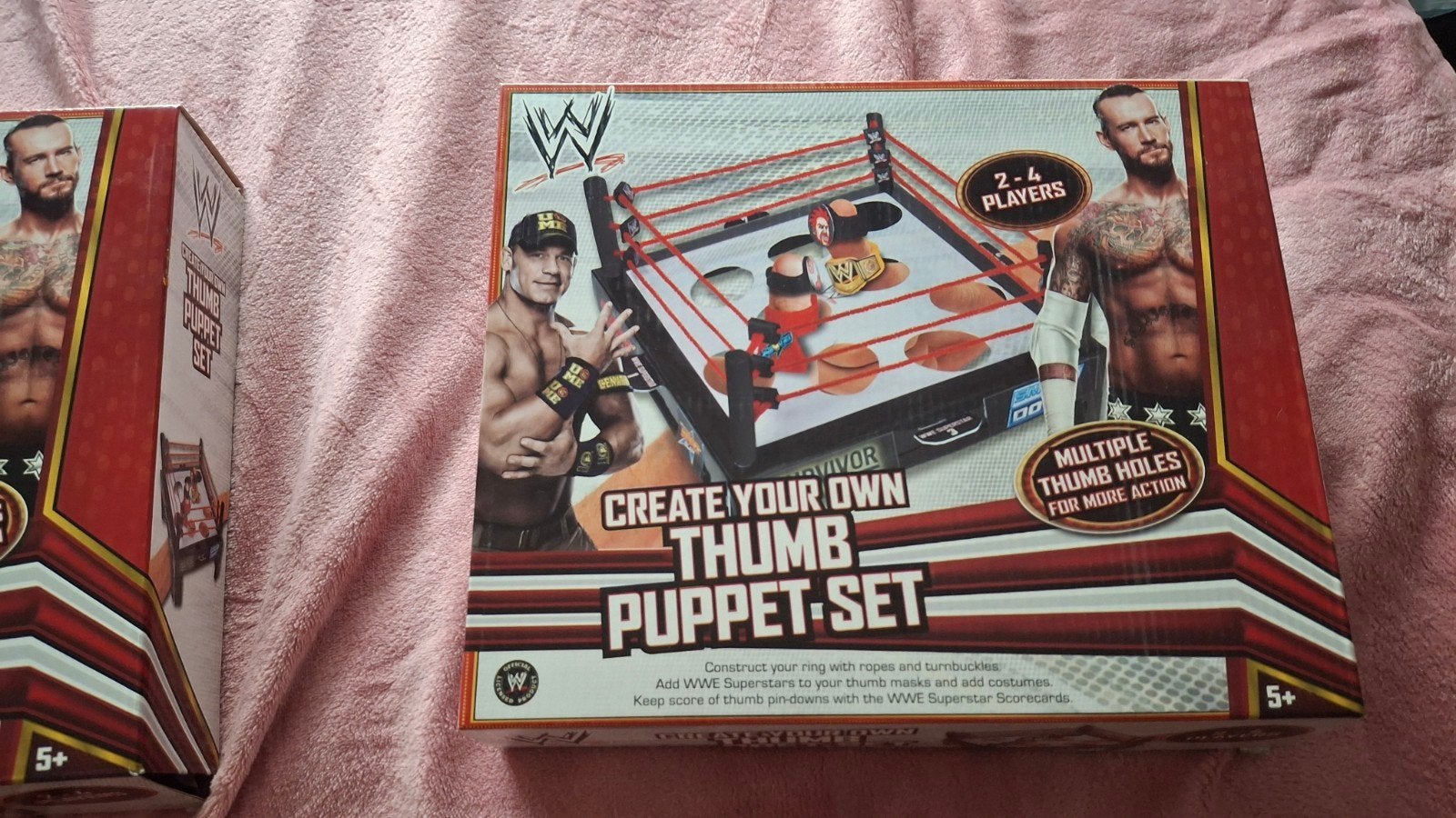 WWE Create Your Own Thumb Puppet Set - Nieuw (2 stuks), Ophalen of Verzenden, Nieuw