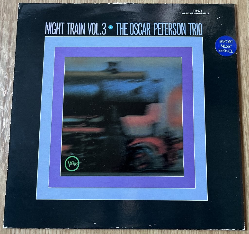 LP The Oscar Peterson Trio - Night Train Vol.3, 1960 tot 1980, Gebruikt, Ophalen of Verzenden, 12 inch
