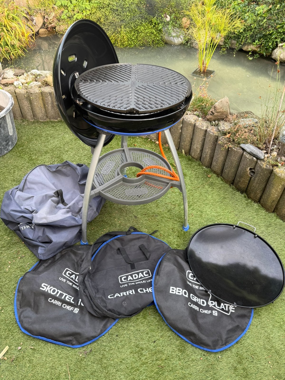 Skottelbraai Cadac capri chef 2 50cm, Ophalen, Gebruikt