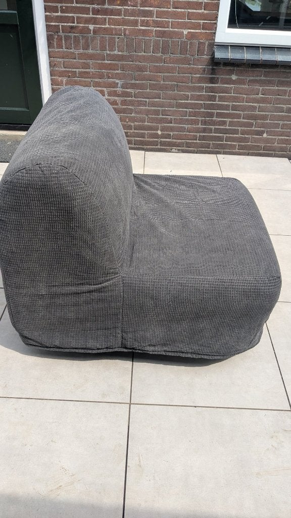 Te koop : IKEA LYCKSELE LÖVÅS slaapfauteuil, Ophalen, Eenpersoons, Zo goed als nieuw, 80 cm