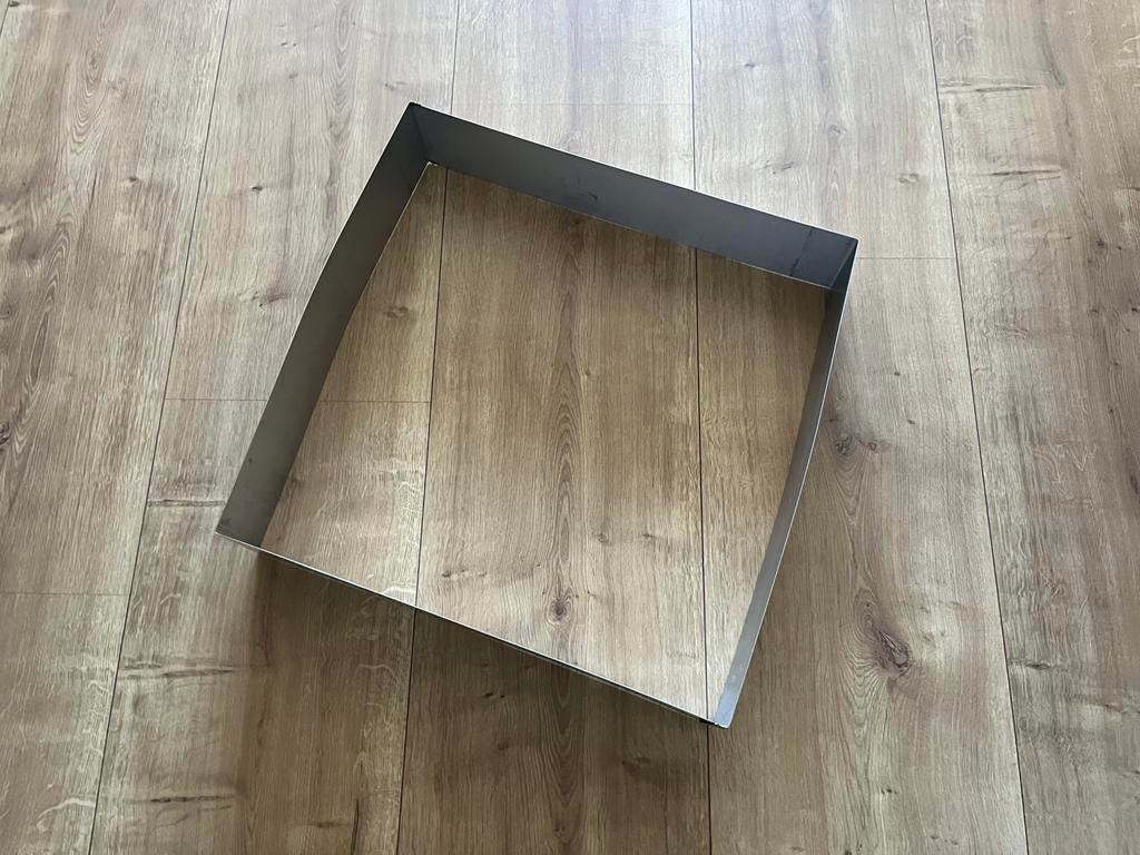 Taartvorm 55x55x12 cm, Ophalen, Zo goed als nieuw, Taarten, Bakvorm
