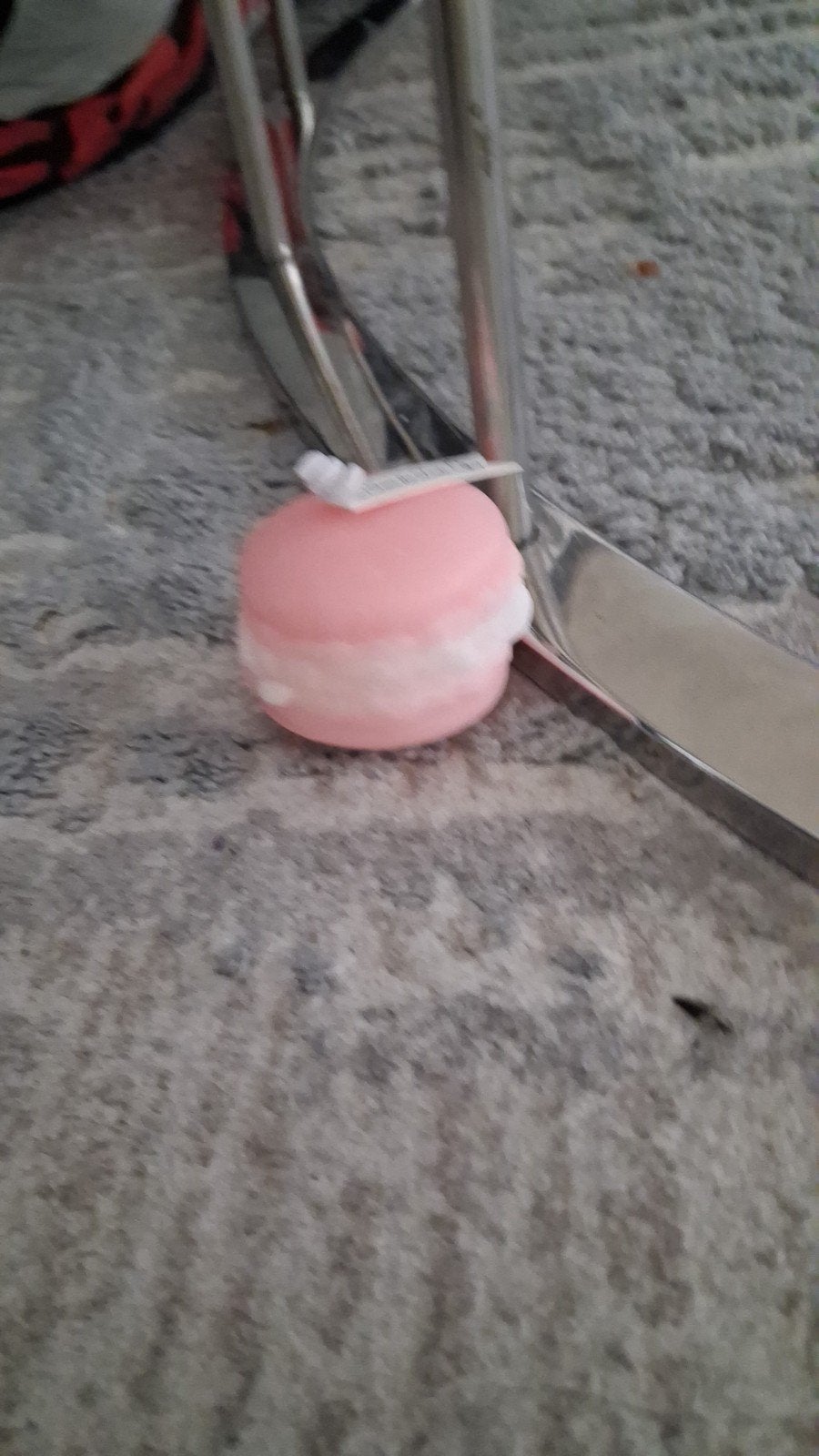 Macaron kaars, Ophalen of Verzenden, Kunststof