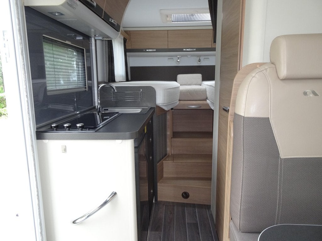 Luxe Adria Compact Plus SL, Caravans en Kamperen, Campers, Fiat, Afzuigkap, Tot en met 2, Bedrijf