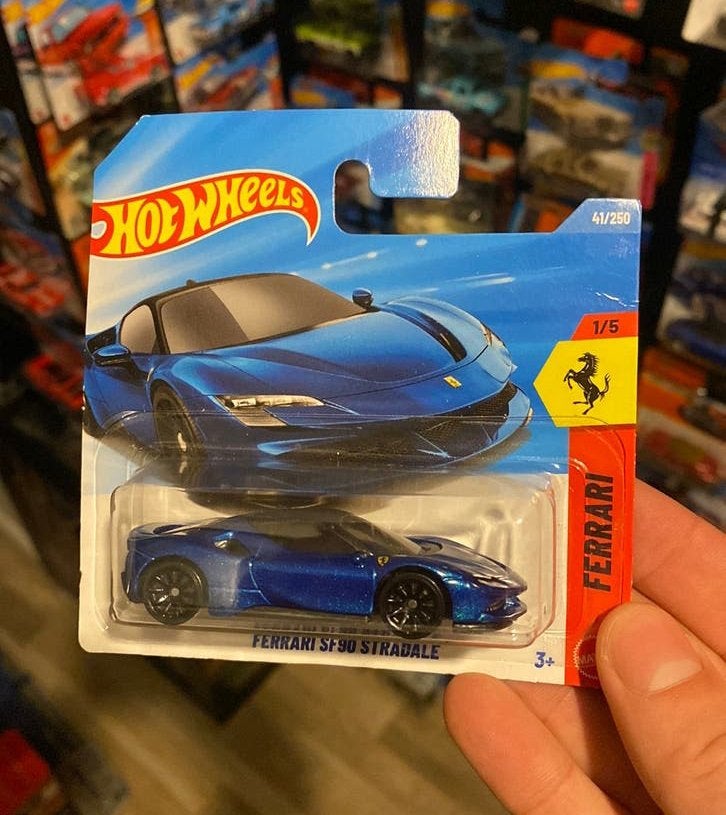 Hot Wheels Ferrari SF90 Stradale, Ophalen of Verzenden, Zo goed als nieuw