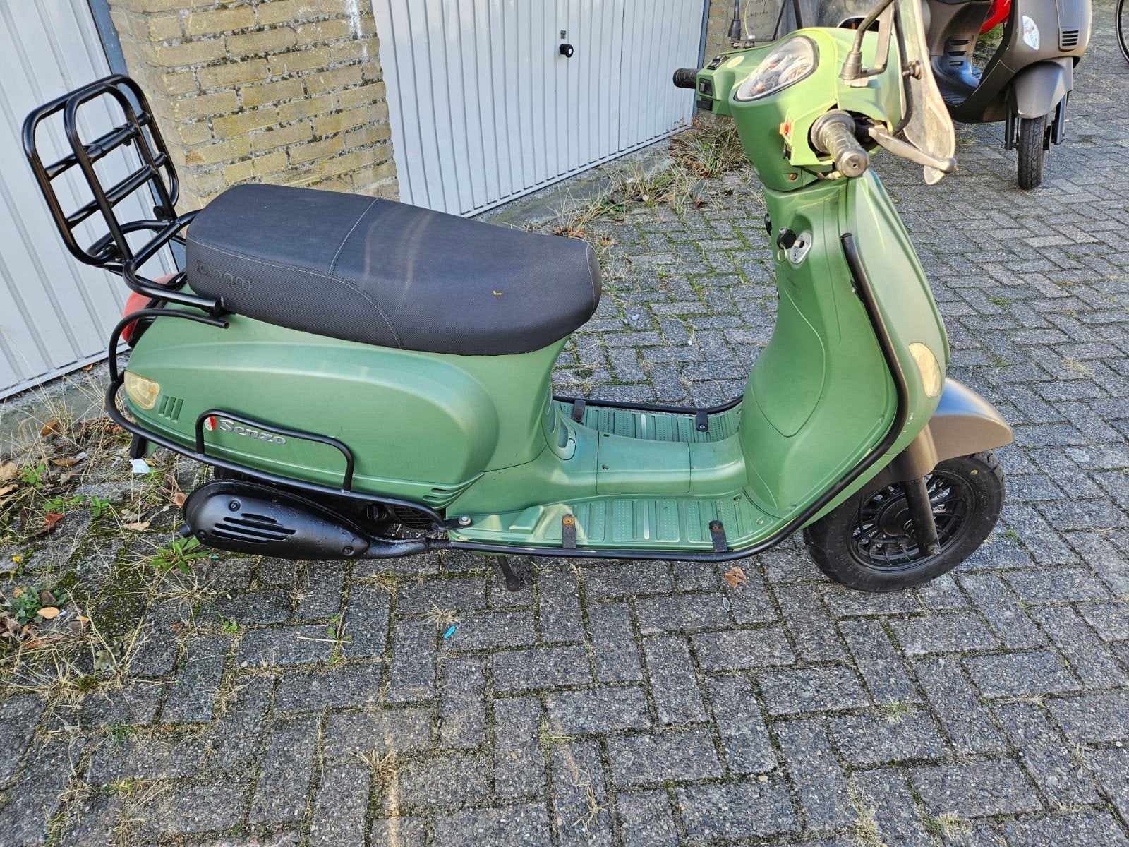 senzo met blauw kenteken en papieren, Ophalen, Gebruikt, Overige typen, Overige merken