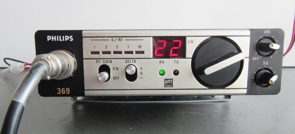 Philips 369 27 Mhz transceiver, Ophalen, Gebruikt, Zender en Ontvanger