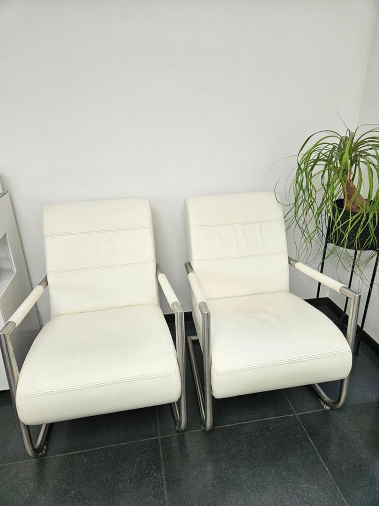 Henders en hazel fauteuil, angelica. Twee stuks., Ophalen, Zo goed als nieuw, 50 tot 75 cm, Leer