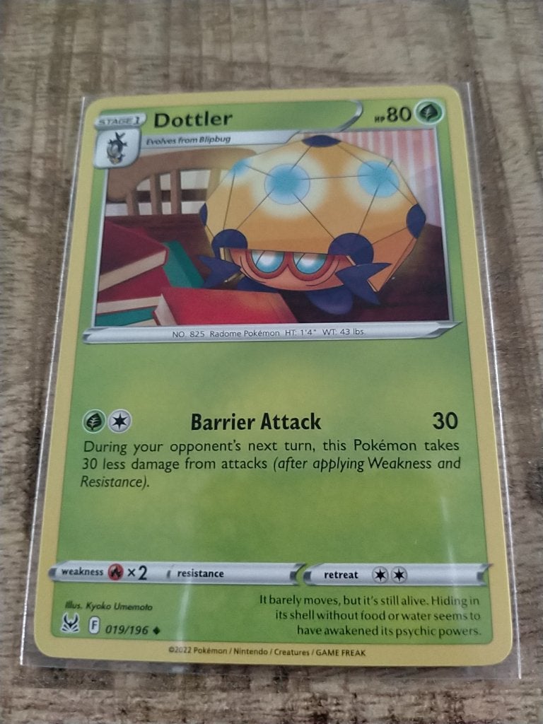 Pokemon Lost Origin , Dottler 019/196, Verzenden, Zo goed als nieuw, Losse kaart