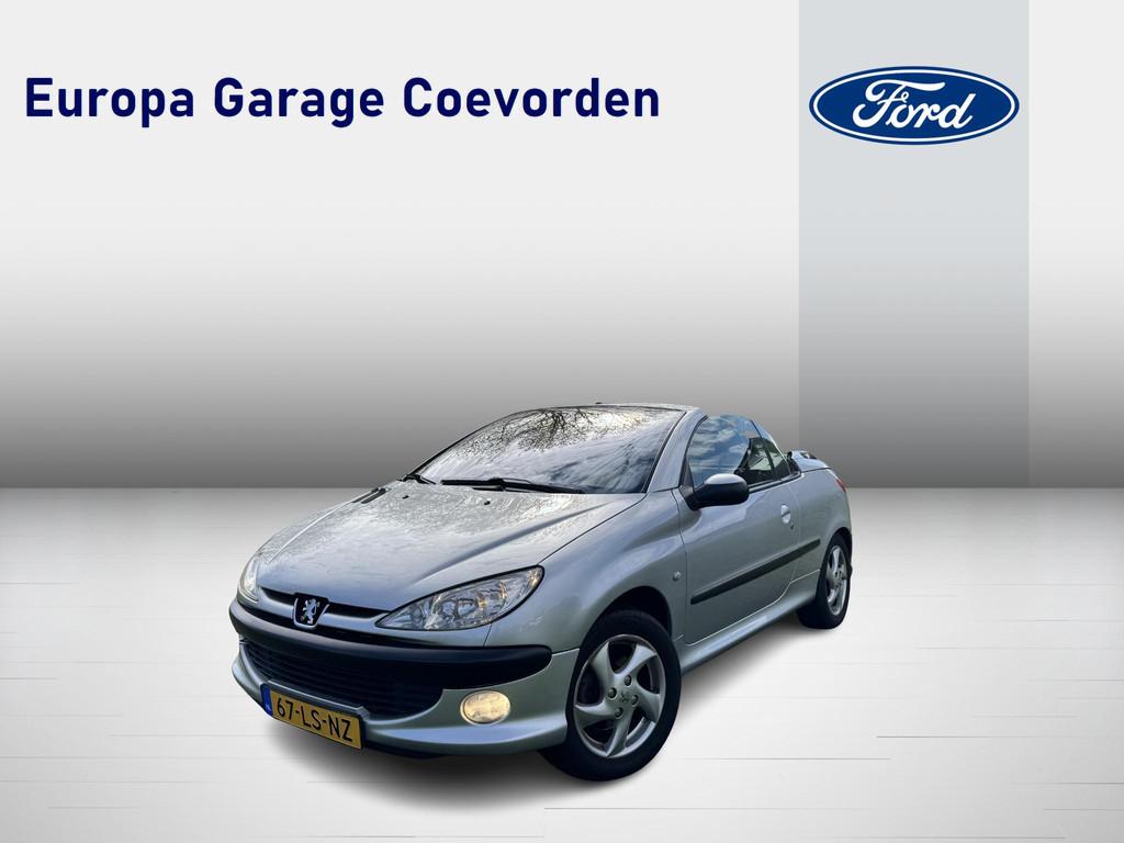 Peugeot 206 CC 1.6-16V Premium | LEDER | CLIMATE CONTROL | A, Voorwielaandrijving, Gebruikt, Cabriolet, 4 stoelen