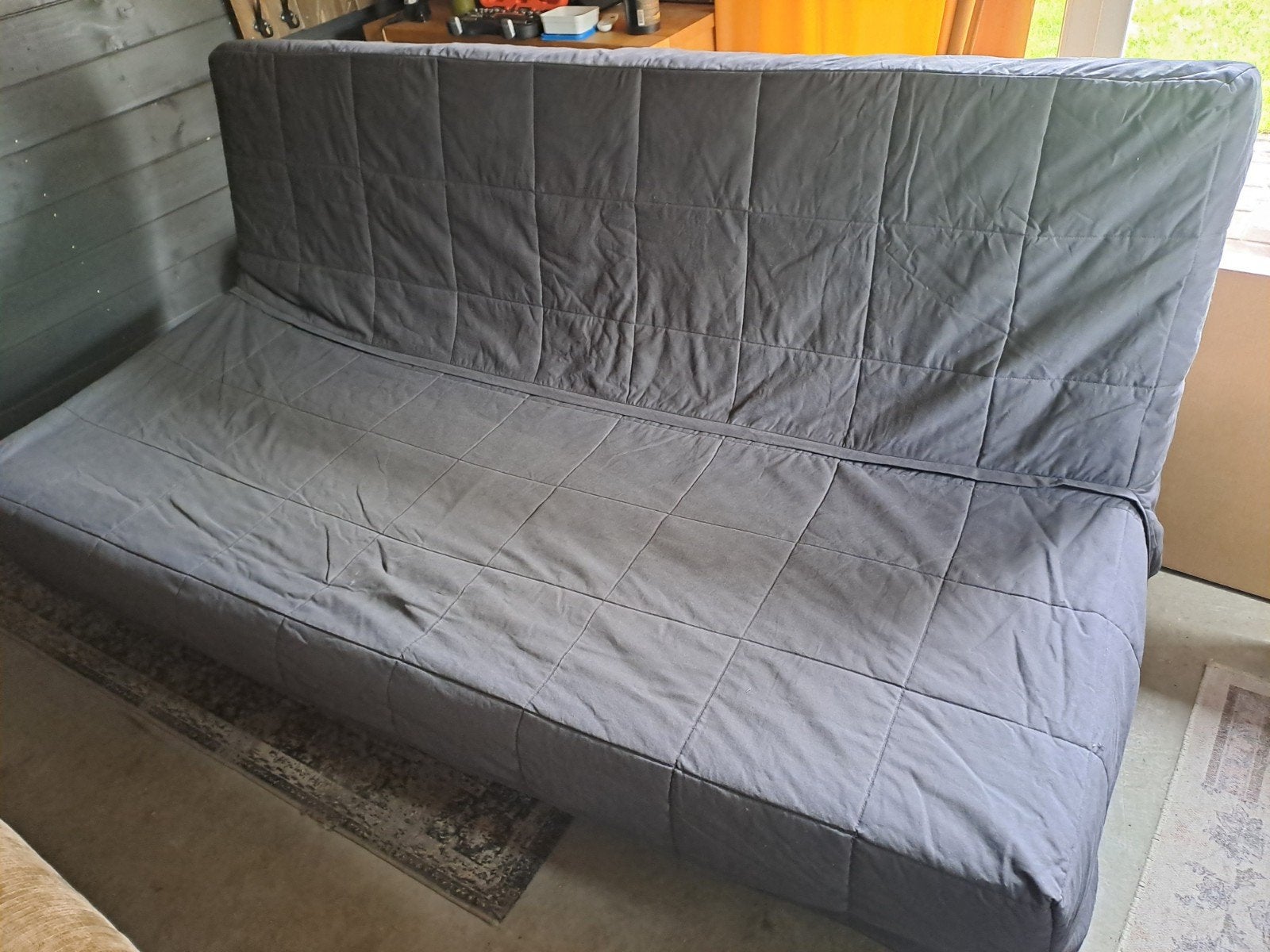 Ikea Beddinge tweepersoons slaapbank, Ophalen, Gebruikt, Tweepersoons, 140 cm