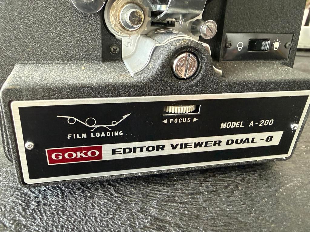Goko A-200 Editor Viewer Dual-8 met Revue klebepresse, Ophalen of Verzenden