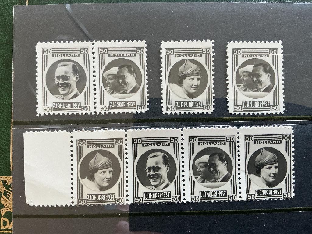 Sluitzegels koninklijkhuis, Verzamelen, Verzenden, Zo goed als nieuw, Nederland, Kaart, Foto of Prent