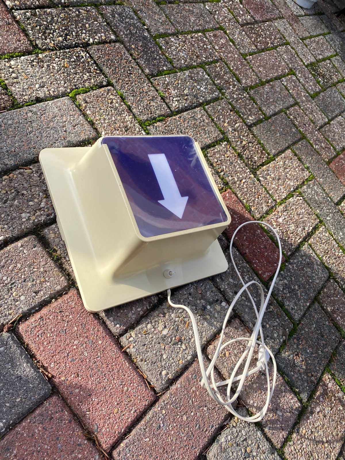 Vintage wandlamp, Ophalen of Verzenden, Gebruikt