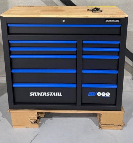Silverstahl professionele gereedschapskist