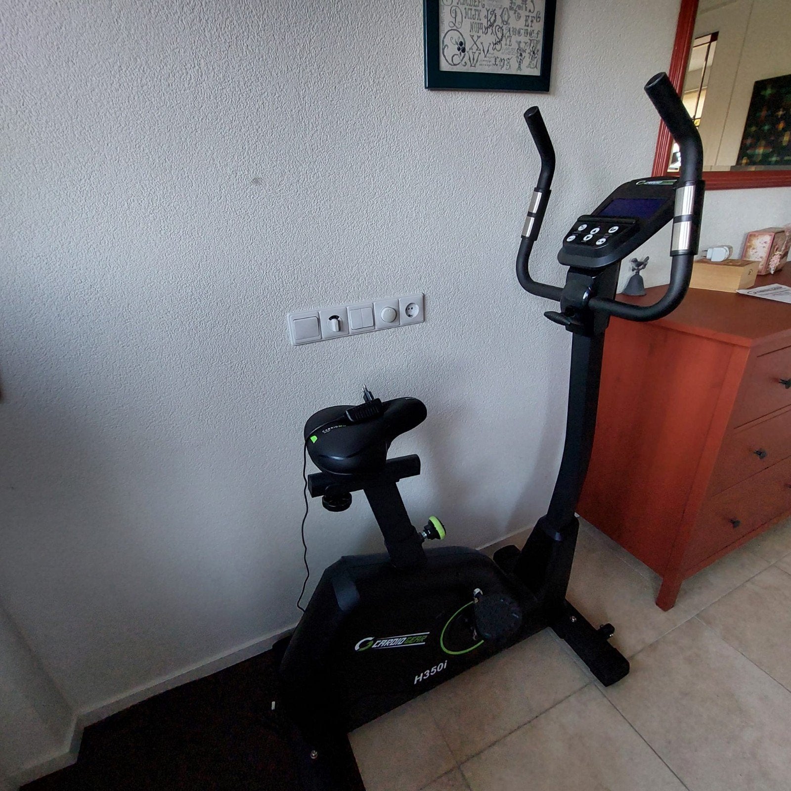 Cardio Gear H350I Hometrainer - Zo goed als nieuw, Ophalen, Zo goed als nieuw, Metaal, Benen