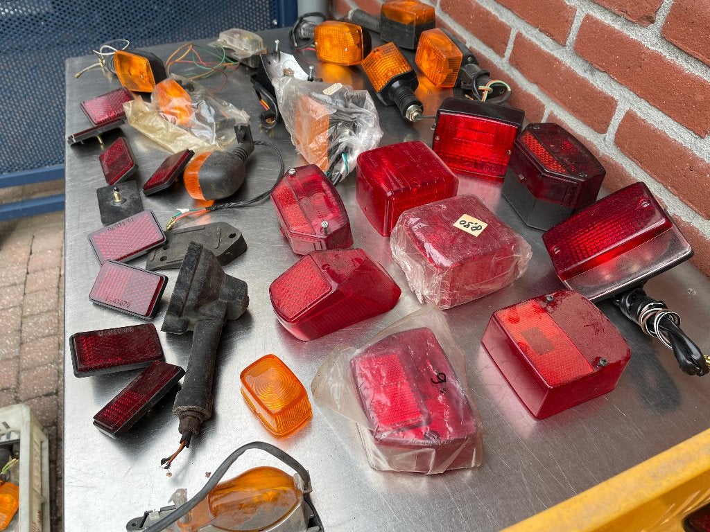 Partij achterlichten/knipperlichten/reflectors meeste nos, Fietsen en Brommers, Ophalen of Verzenden, Nieuw, Overige typen, Overige merken