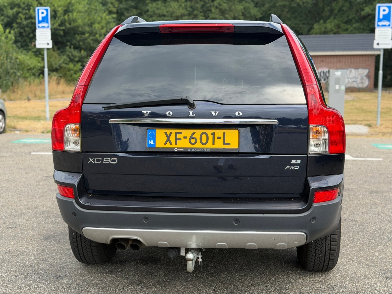 Volvo XC90 3.2 Momentum 7-zits 2009, Auto's, 238 pk, Beige, Blauw, 7 stoelen