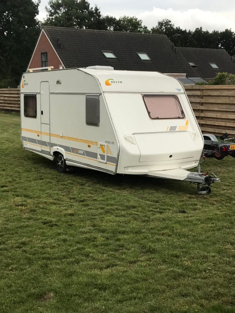 Luifel voor aan de caravan. Bieden vanaf €150,00, Ophalen, Nieuw, Ten Cate All Season 240g/m2, Overige merken