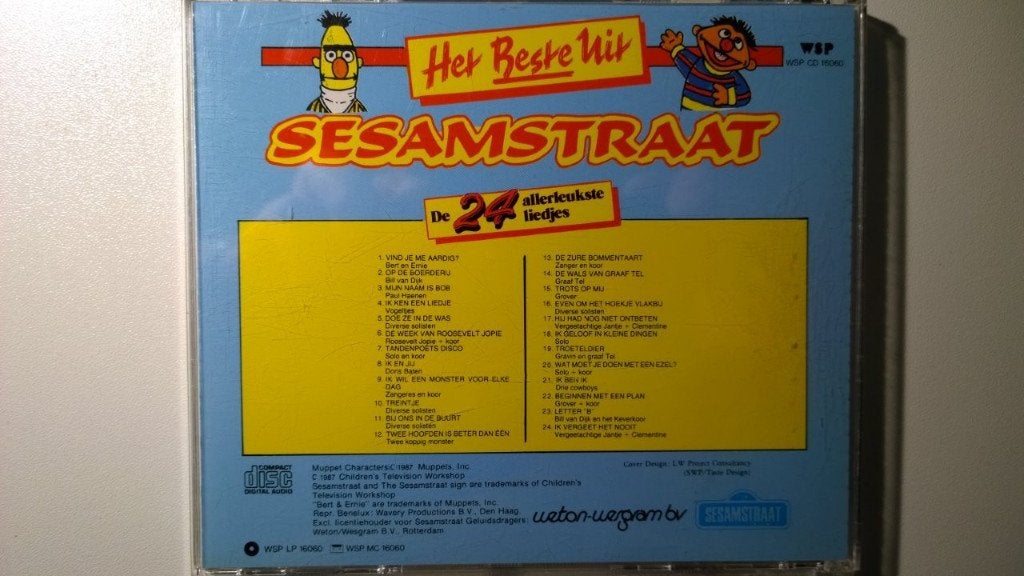 Sesamstraat - Het Beste Uit Sesamstraat, Ophalen of Verzenden, Zo goed als nieuw, 3 tot 5 jaar, Muziek