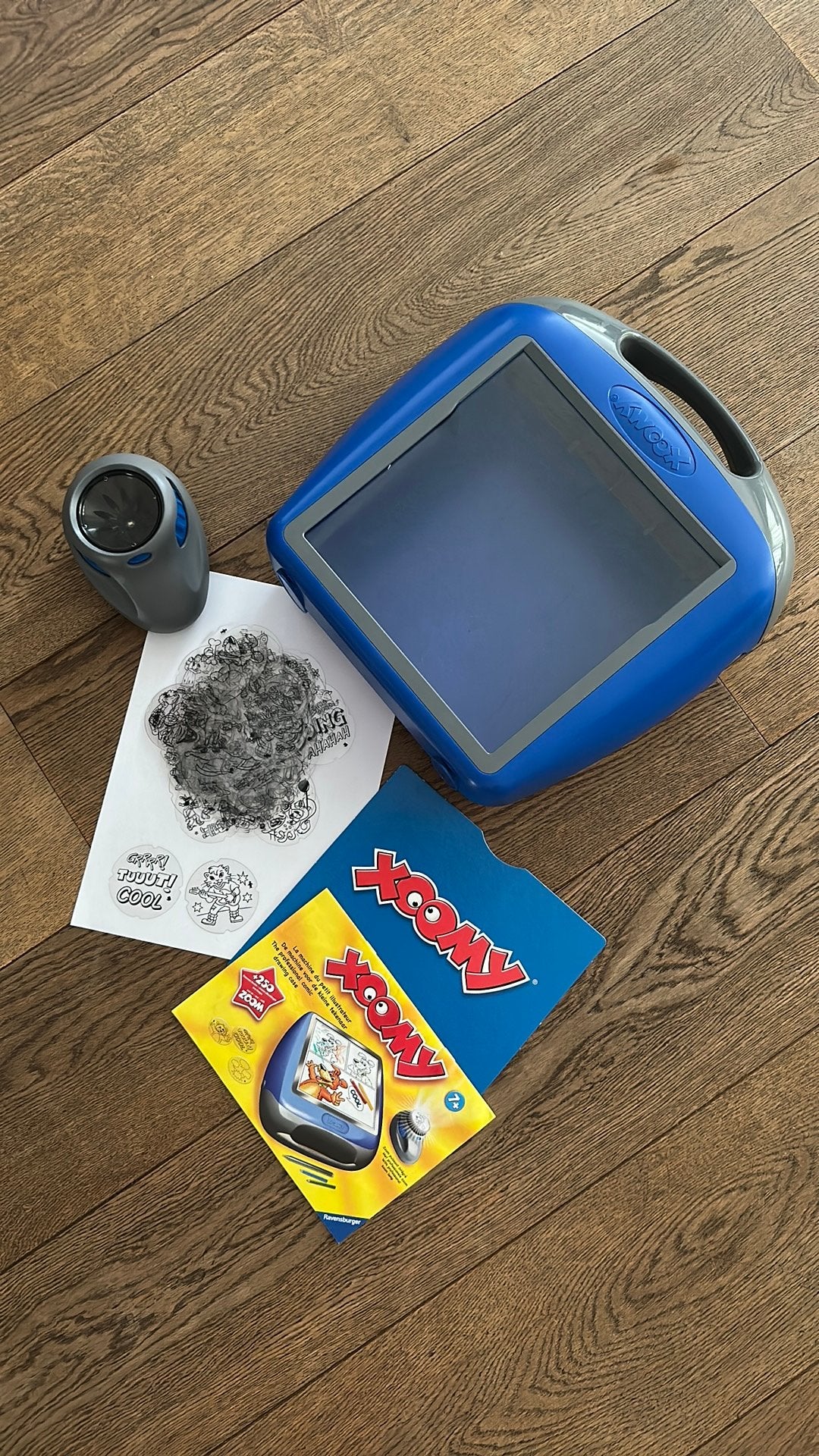 Xoomy tekenprojector met veel sjablonen, Hobby en Vrije tijd, Tekenen, Ophalen, Zo goed als nieuw, Overige typen