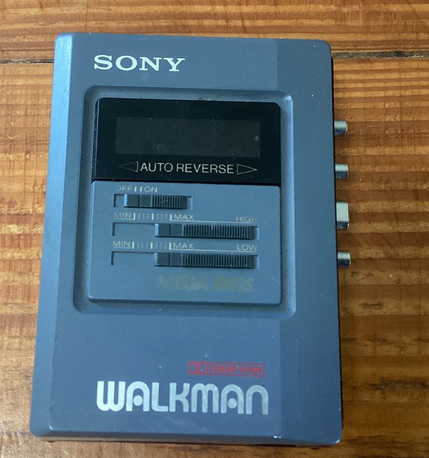 Vintage Sony Walkman WM-EX18 – Motor loopt! (Grijze Editie), Ophalen, Walkman