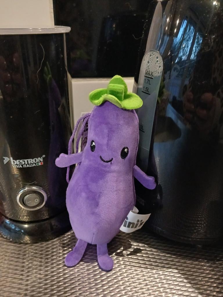 Lidl Mini's Abby Aubergine knuffel nieuw, Lidl, Ophalen