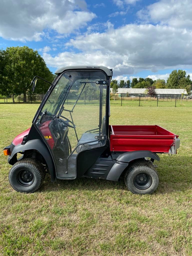 Kawasaki Mule 600, Ophalen, Gebruikt