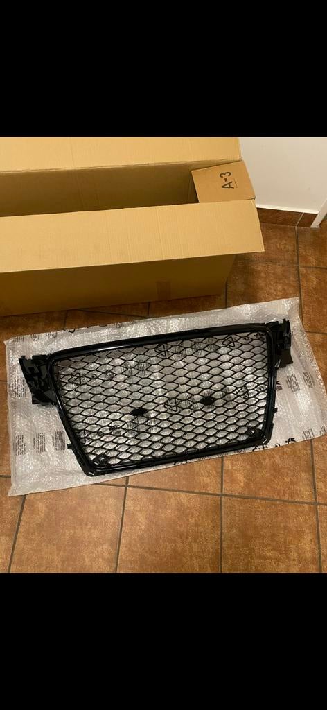 Audi a3 auto rs grill honey honingraat zwart nieuw onderdeel, Ophalen of Verzenden, Nieuw, Audi