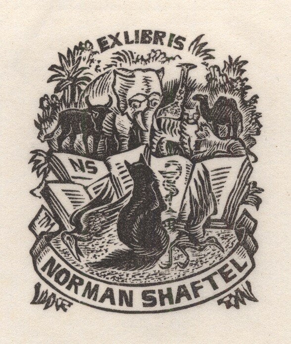 1736 Ex Libris Nederland : Thijs Mauve, 1968, Verzenden, Ex libris