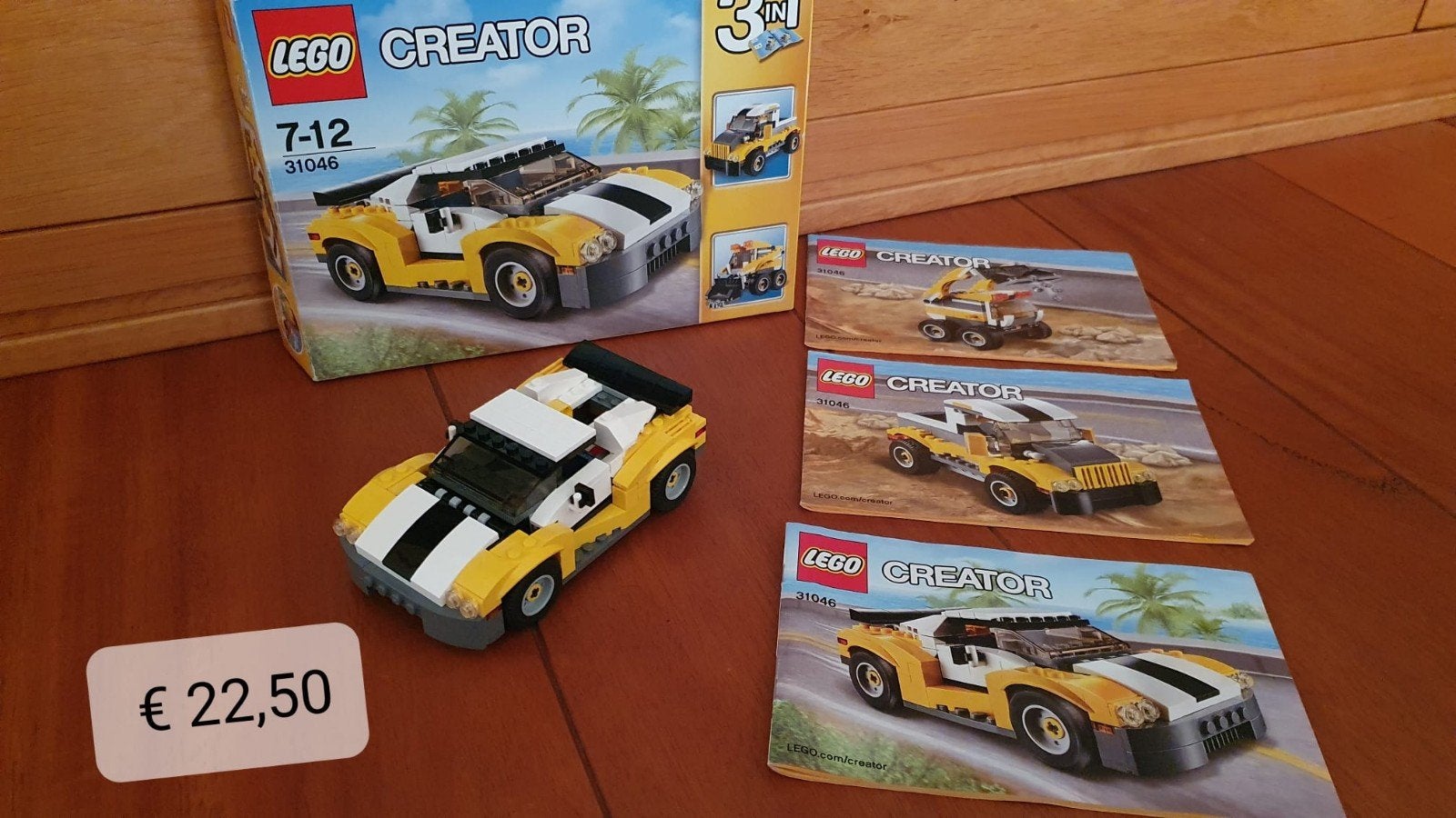 LEGO Creator 31046 3-in-1, Ophalen of Verzenden, Zo goed als nieuw, Overige merken