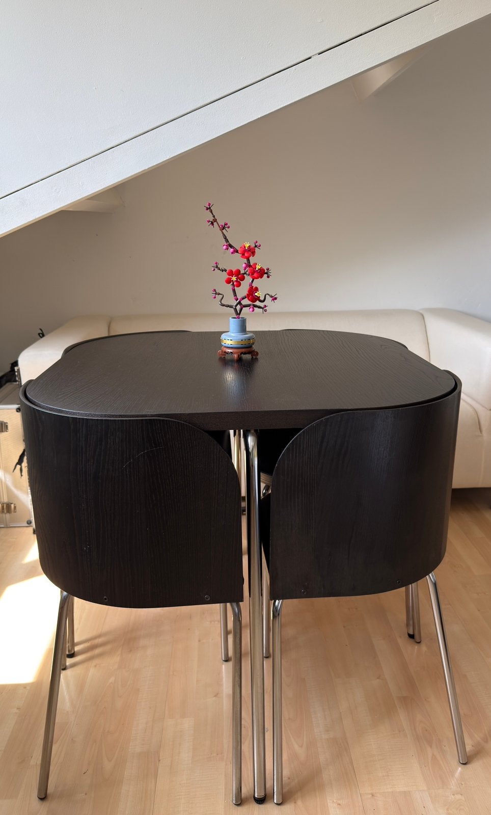 IKEA Fusion tafel set, Ophalen, Gebruikt, 50 tot 100 cm, Design