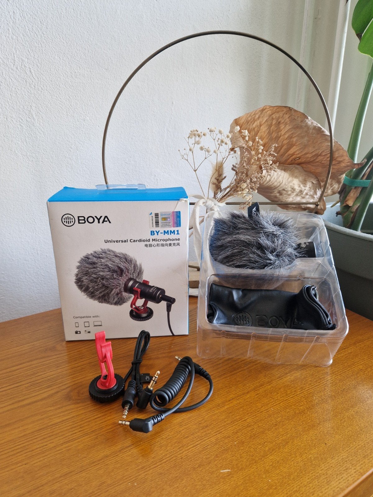Boya by-MM1 universal cardioid microphone, Nieuw, 1102wt, Ophalen of Verzenden, Katrina