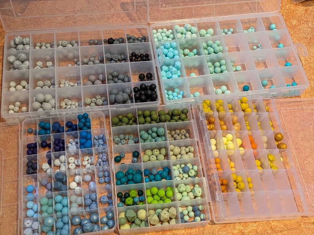 Siliconen kralen, Hobby en Vrije tijd, Kralen en Sieraden maken, Ophalen of Verzenden, Nieuw, Kraal