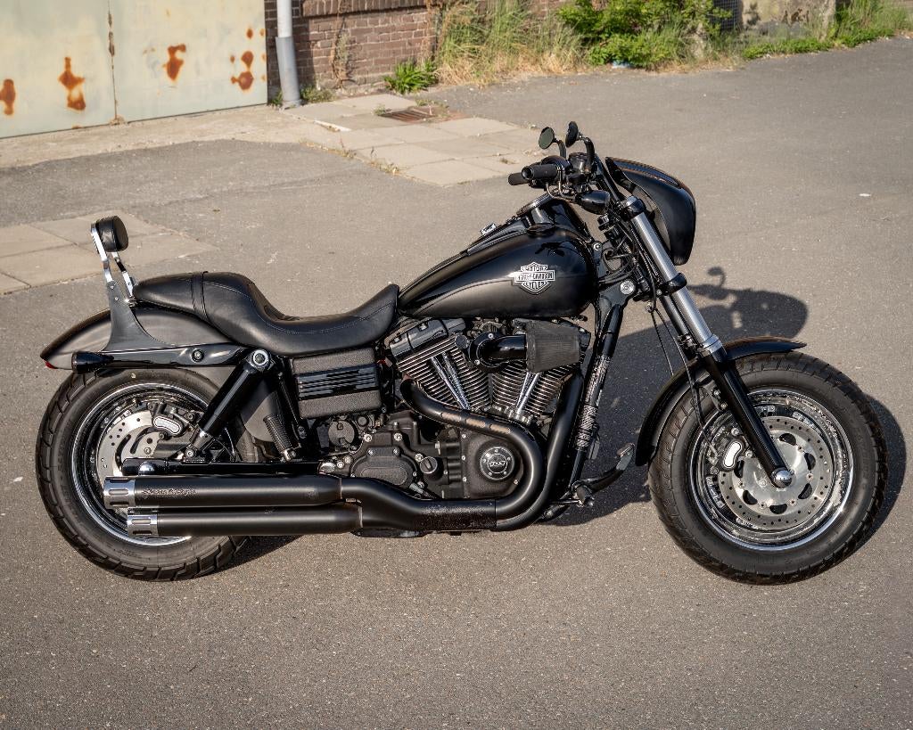 Harley Davidson Fat Bob FXDF, Sportuitlaat, 2 cilinders, 1690 cc, Occasion