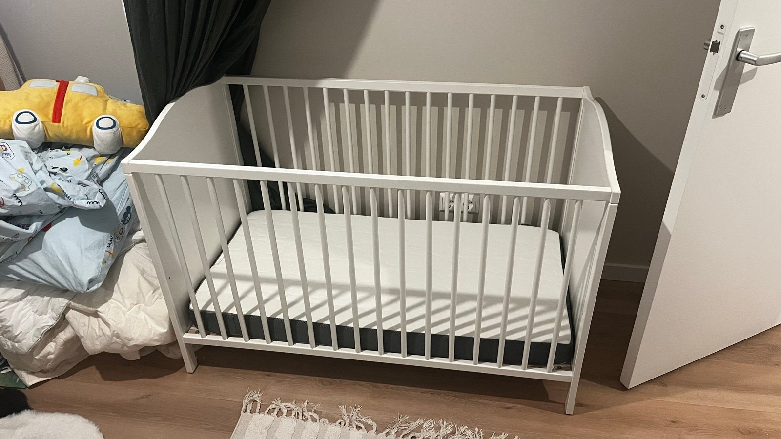 Ikea SmåGÖRA ledikant met Himlavalv matras, Ophalen, Zo goed als nieuw, Minder dan 140 cm, Matras
