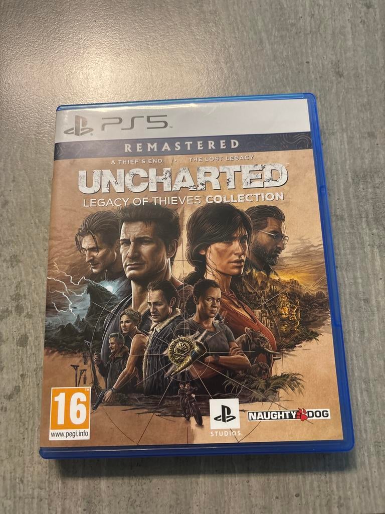 Uncharted: Legacy of Thieves Collection PS5, Spelcomputers en Games, 1 speler, Zo goed als nieuw, Vanaf 16 jaar, Ophalen