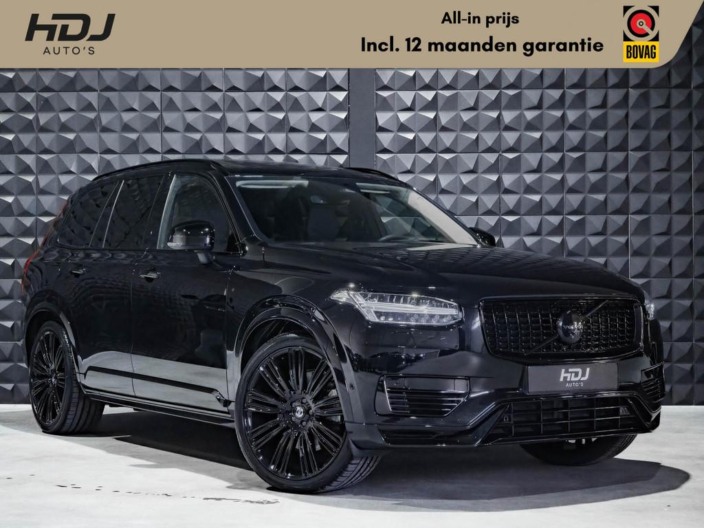 Volvo XC90 2.0 T8 Recharge AWD Ultimate Dark | Pano | 22" |, 12 maanden, Gebruikt, 4 cilinders, Zwart