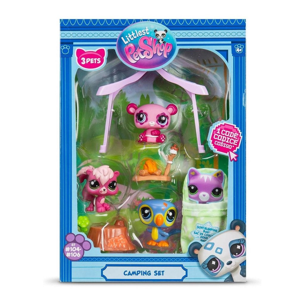 Littlest Pet Shop: Camping 3-Pack, ., Jongen of Meisje, Nieuw, Ophalen of Verzenden
