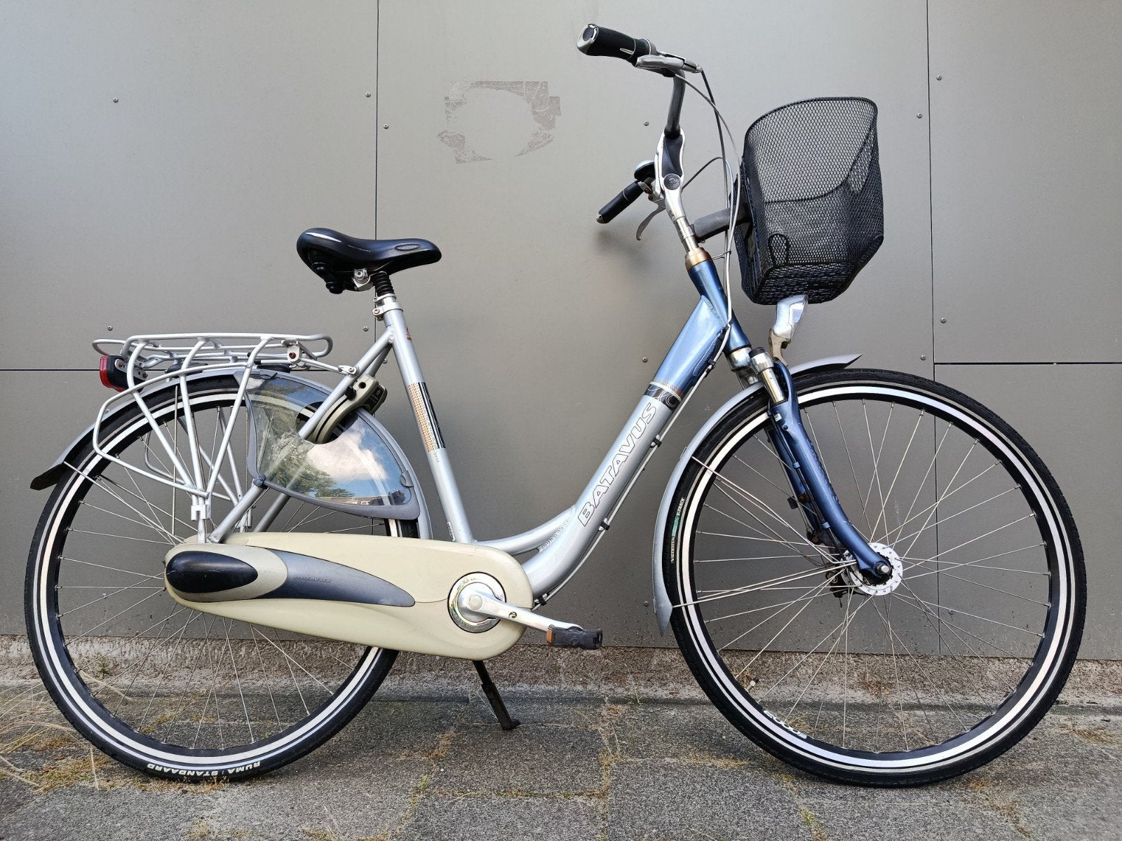 Damesfiets Batavus 7 versnellingen, slot, verlichting, mand, Fietsen en Brommers, Fietsen | Dames | Omafietsen, Ophalen, Versnellingen