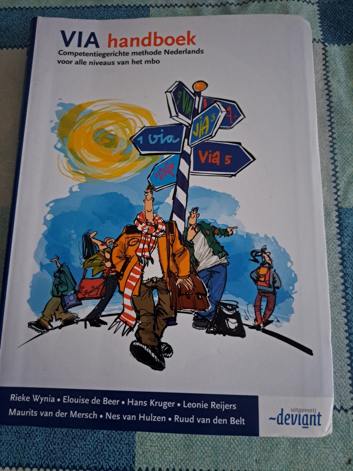 Via handboek competentiegerichte methode Nederlands, Boeken, Schoolboeken, Ophalen of Verzenden, Zo goed als nieuw, Overige niveaus