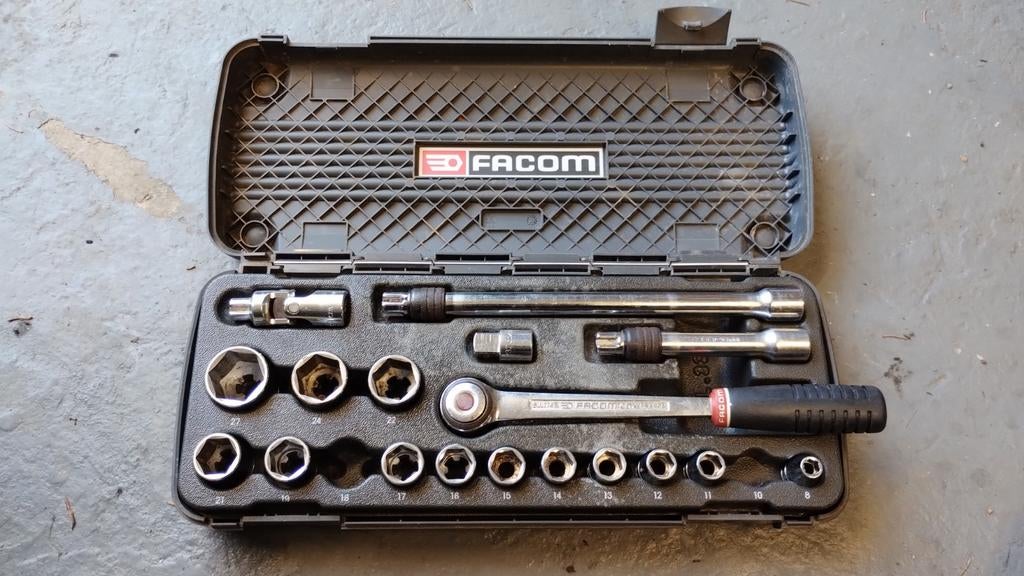 ZELDZAAM Facom CDX ratelset, Ophalen