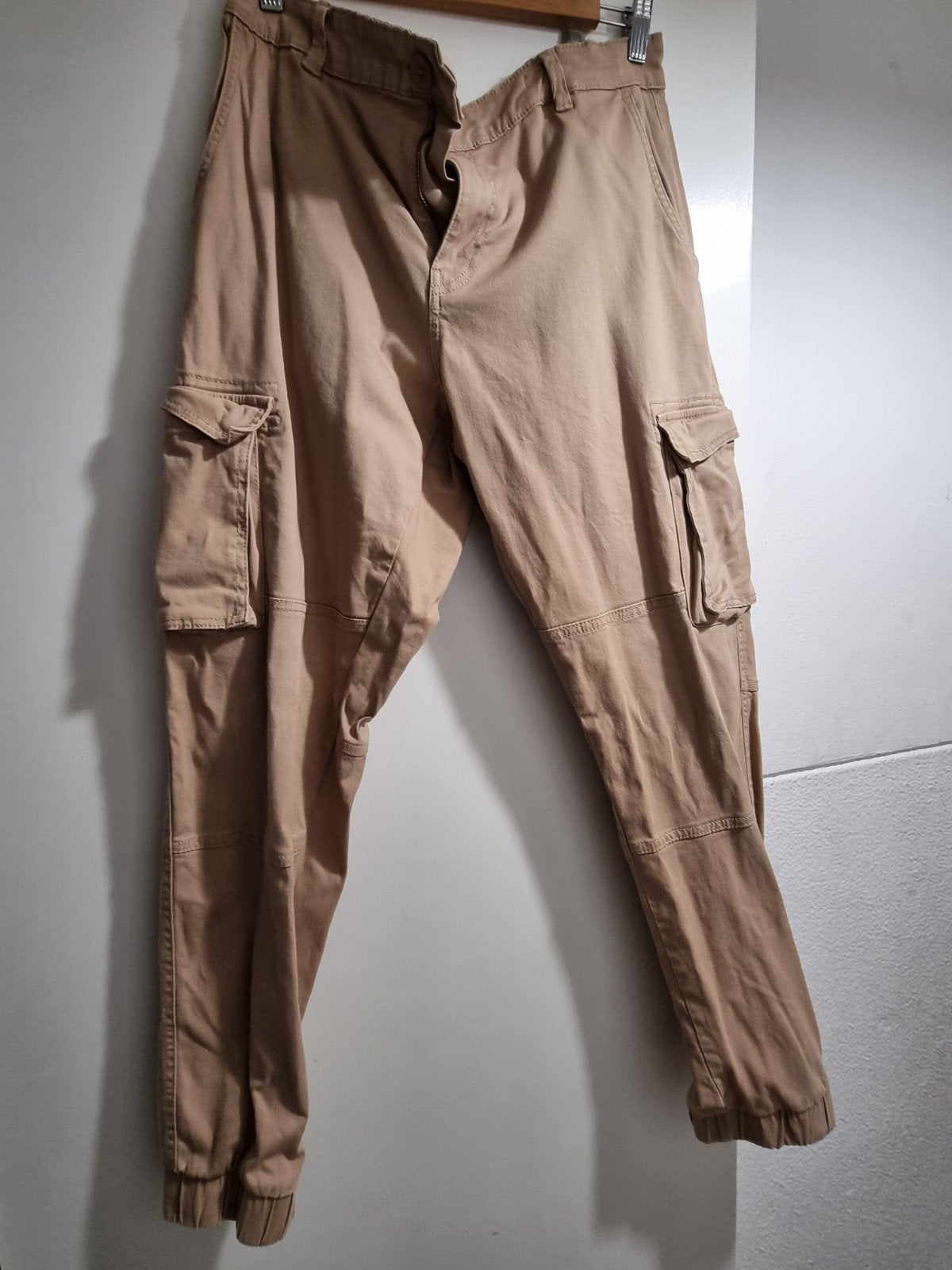 Only & Sons Cargo Broek - Beige - Maat W34/L34, Beige, Overige maten, Ophalen of Verzenden, Gedragen