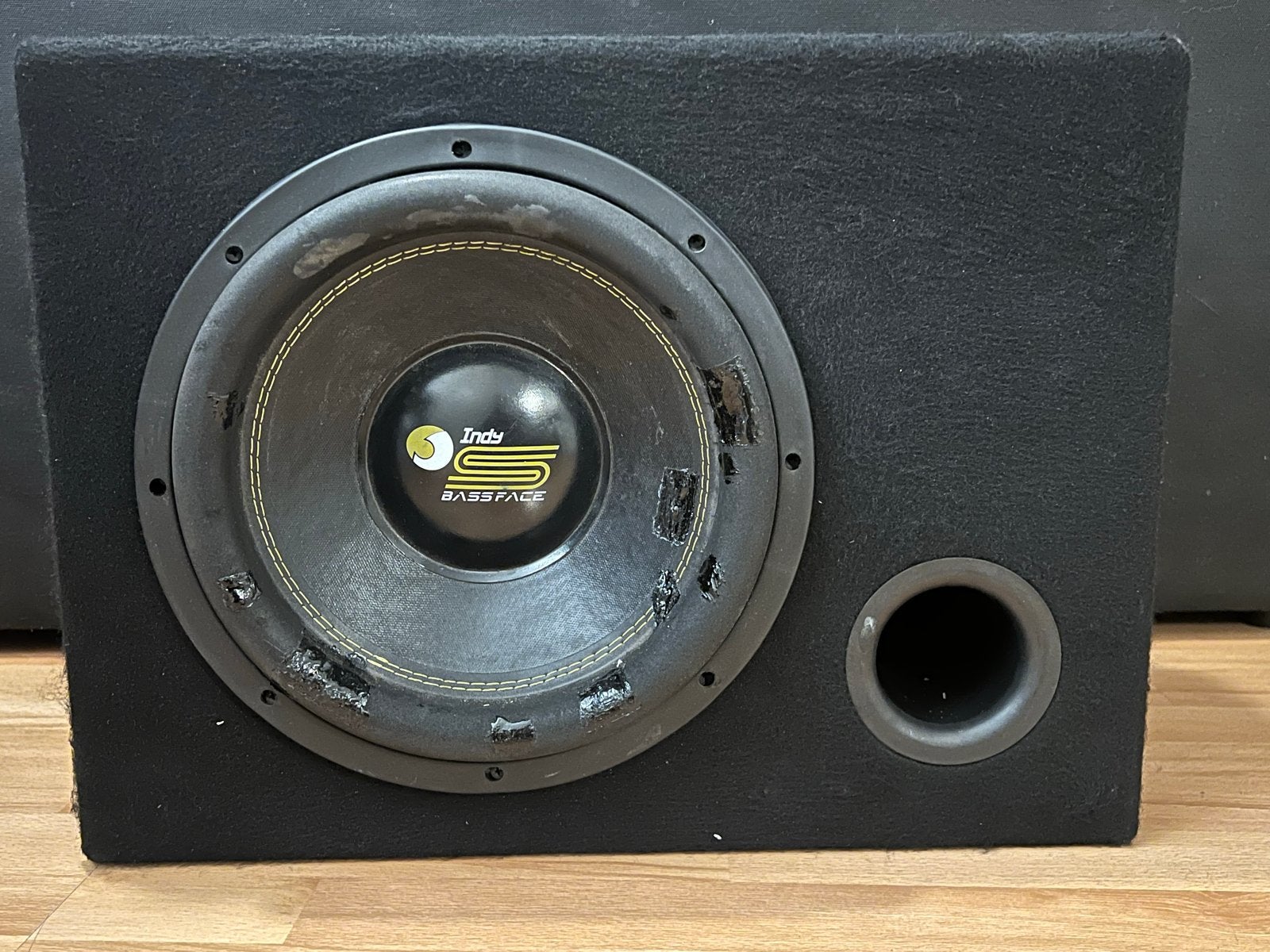 Bassface Indy S12/2 1300W RMS 2×2 Ohm, Ophalen of Verzenden, Gebruikt