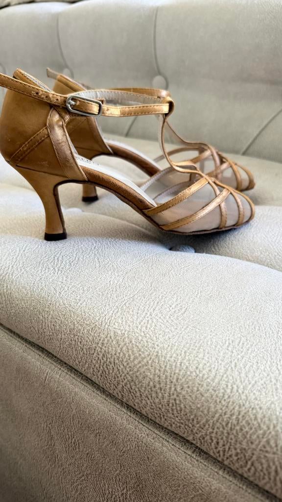 Chique Danschoenen Salsa, Tango, Latin.Merk Anna Kern, 39., Ophalen of Verzenden, Zo goed als nieuw, Schoenen