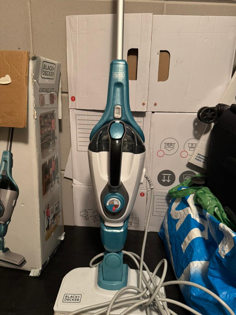 BLACK+DECKER Steam-Mop AutoSelect 7-in-1 – Stoomreiniger, Ophalen of Verzenden, Gebruikt, Stoomreiniger