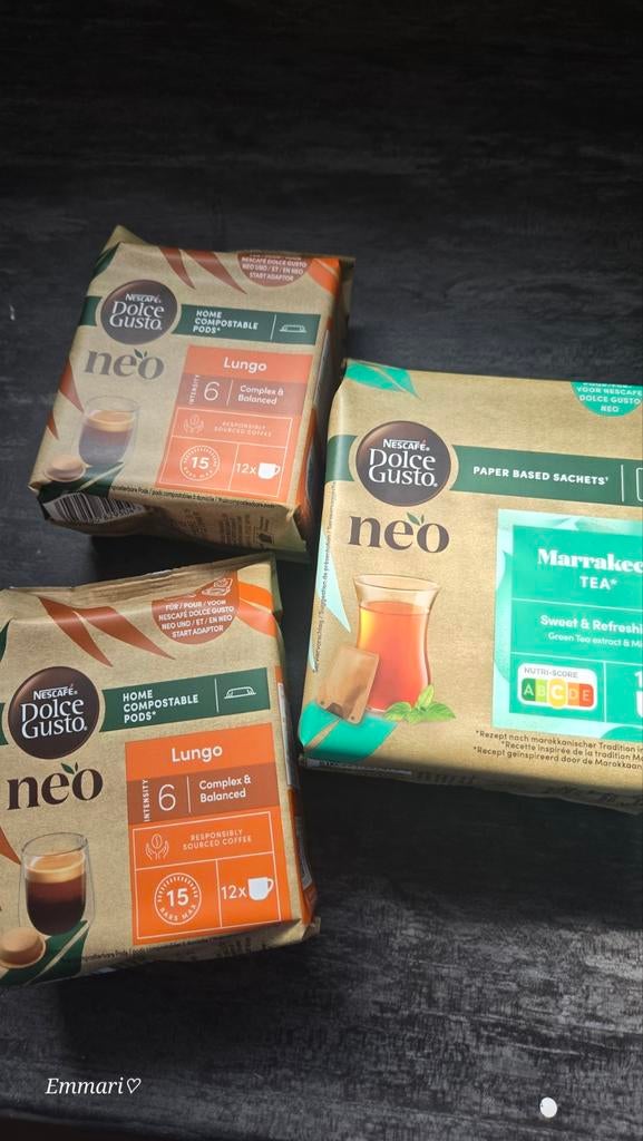 Nescafé Dolce Gusto Neo Koffiemachine met capsules, Koffiepads en cups, Gebruikt, Koffiemachine, Ophalen of Verzenden