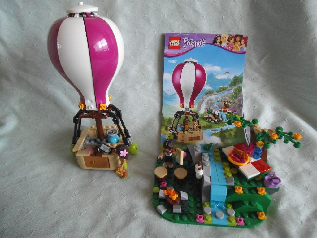 lego friends luchtballon, Kinderen en Baby's, Ophalen of Verzenden, Gebruikt, Compleet, Complete set